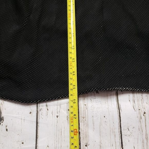 Long shimmery silver black party / new years dress - Picture 11 of 15